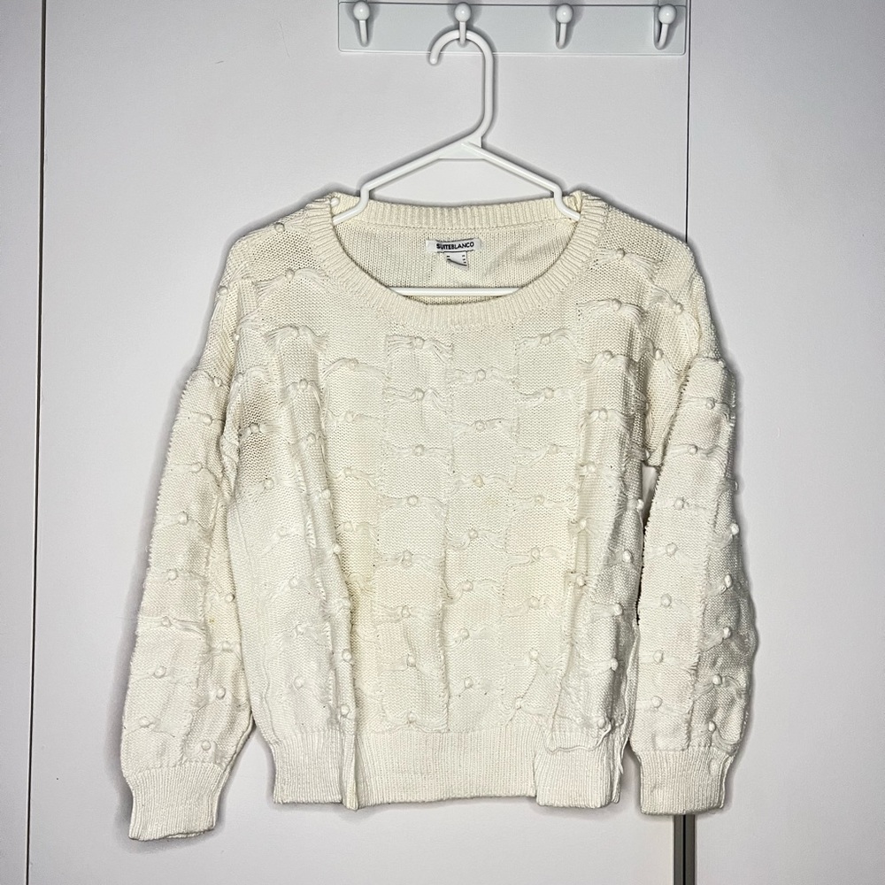 White sweater